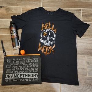 OrangeTheory Hell Week 2021 Shirt Sz M, Water Bottle, Zipper Pouch & Chapstick
